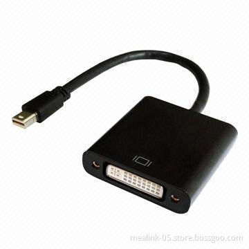 Active Mini DP to DVI Female Adapter Cable